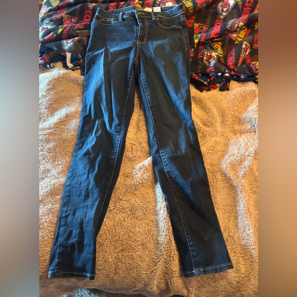 Time and Tru Dark Blue Skinny Jeans
